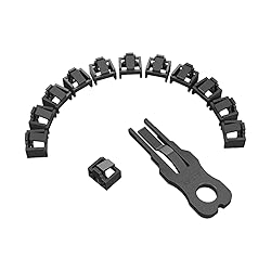 12pcs RJ45 Port Lock with 1Keys, Locking RJ45