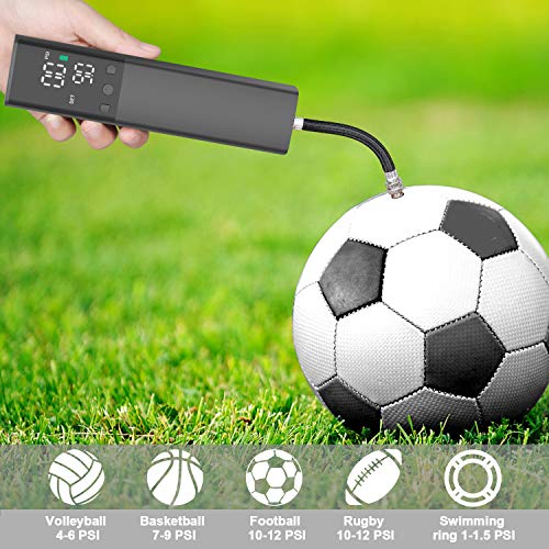 Zacro Automatic Electric Balls Pump, with Inflator and Handheld Air