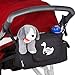 Top Rated Stroller Organizer Bag With Bonus Large Hook - Universal Fit to Any Stroller, Top Quality Bag with Adjustable Velcro Straps, Cool Smart Design for All Baby Accessories 