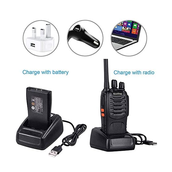 Nestling-4PCS-Walkie-Talkies-Rechargeable-Walkie-Talkie-Long-Range-Two-Way-Radio-Walky-Talky-Set-with-Earpieces-and-LED-Light-Voice-Prompt-for-Field-Survival-Biking-and-Hiking Nestling 4PCS Walkie Talkies Rechargeable Walkie Talkie Long Range Two-Way Radio Walky Talky Set with Earpieces and LED Light Voice Prompt for Field Survival Biking and Hiking