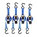 Ohuhu 8 Pack Blue Ratchet Strap