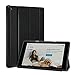 CTsing Case for Amazon Fire HD 8 (2016 Release, 6th Generation)-Trifold stand, Auto Wake/Sleep CoverSlim Fit Premium Vegan Leather Standing Cover Auto Wake/Sleep for Fire HD 8 Table,Black