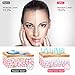Nano Mist Face Steamer - Warm Mist Spa Facial Steamer Sprayer with LED Makeup Mirror - Home Sauna Humidifier Deep Moisturizing - Blackhead Remove Pores Cleanse (Pink)