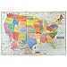 Kappa HJ84345 United States Wall Map USA Poster, Home/School/Office