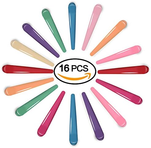 Hair Styling Clips For Women, Set Of 16 Professional Multiple Color Quality Non Slipping Hair Clips