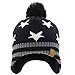 Moon Kitty Baby Boys Girls Knit Hats Winter Fleece Skiing Winter Caps with Warm Ear Flap