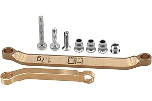 Hot Racing SXTY49H Brass TT Steering Fixed Links fits Axial SCX30