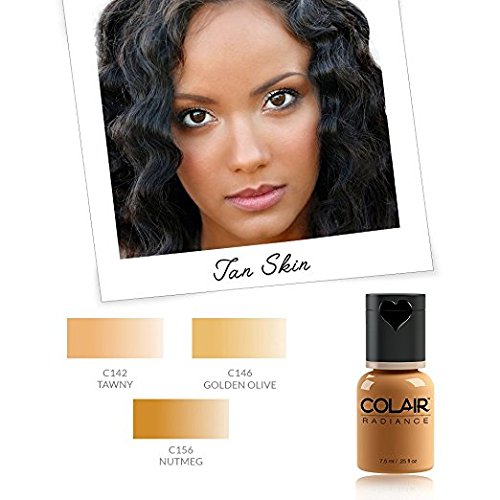 Starter Airbrush Makeup Kit Foundation, Blush Bronzer Set | Tan Shades | By Dinair - Thumbnail 2