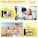 Twinto Kids Camera, Digital Camera Selfie and Video Camera with 12MP/ HD 1080P/ Dual Lens/ 2.0 inch Screen/ 256M Micro SD Card, Birthday Gift for Boys Girls (Yellow)thumb 2