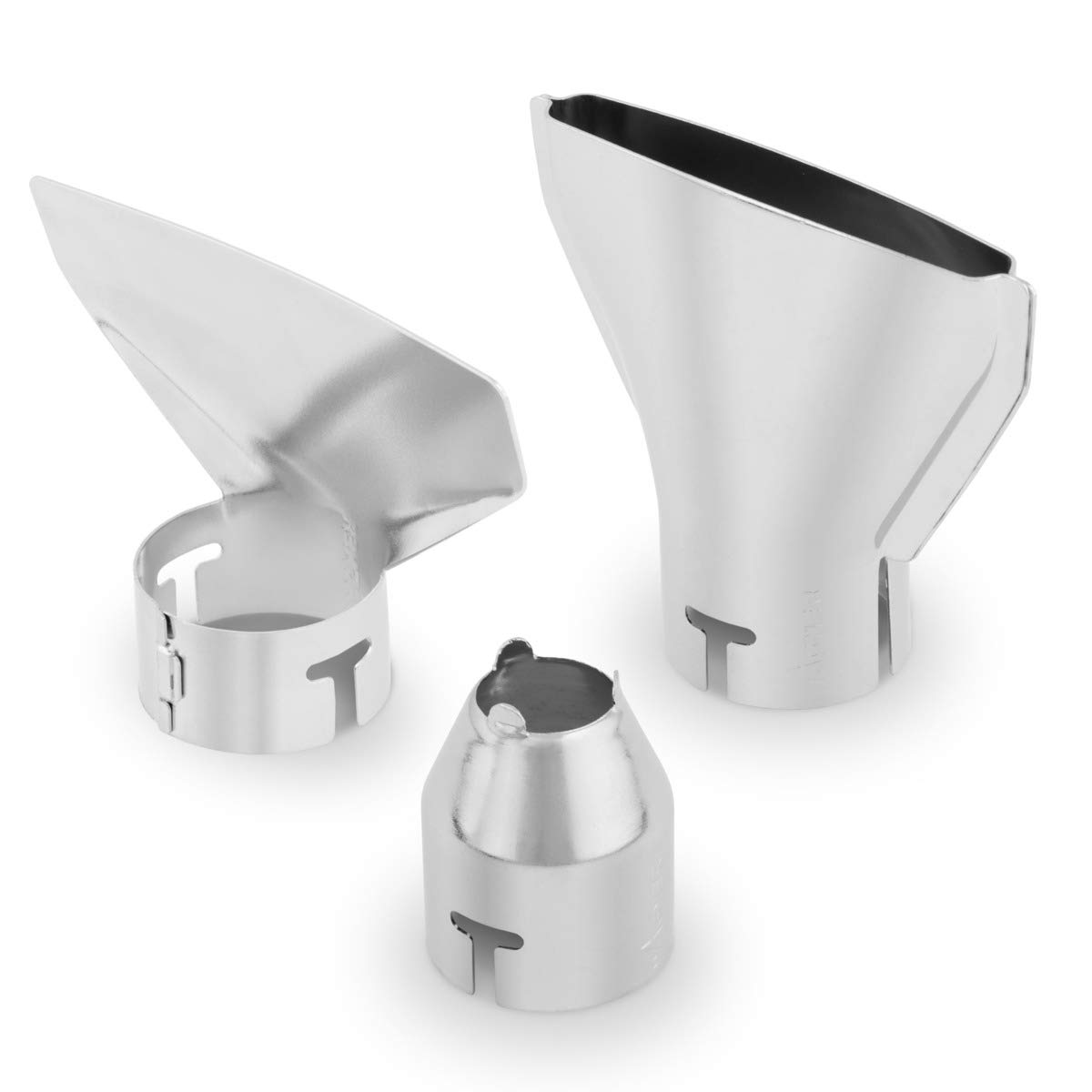 WAGNER 3-piece nozzle set for FURNO heat guns - centring 14 mm, wide jet 75 mm and jet 75 mm