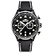 Dogfight DF0027 Mens Ace Black Leather Chronograph Watch