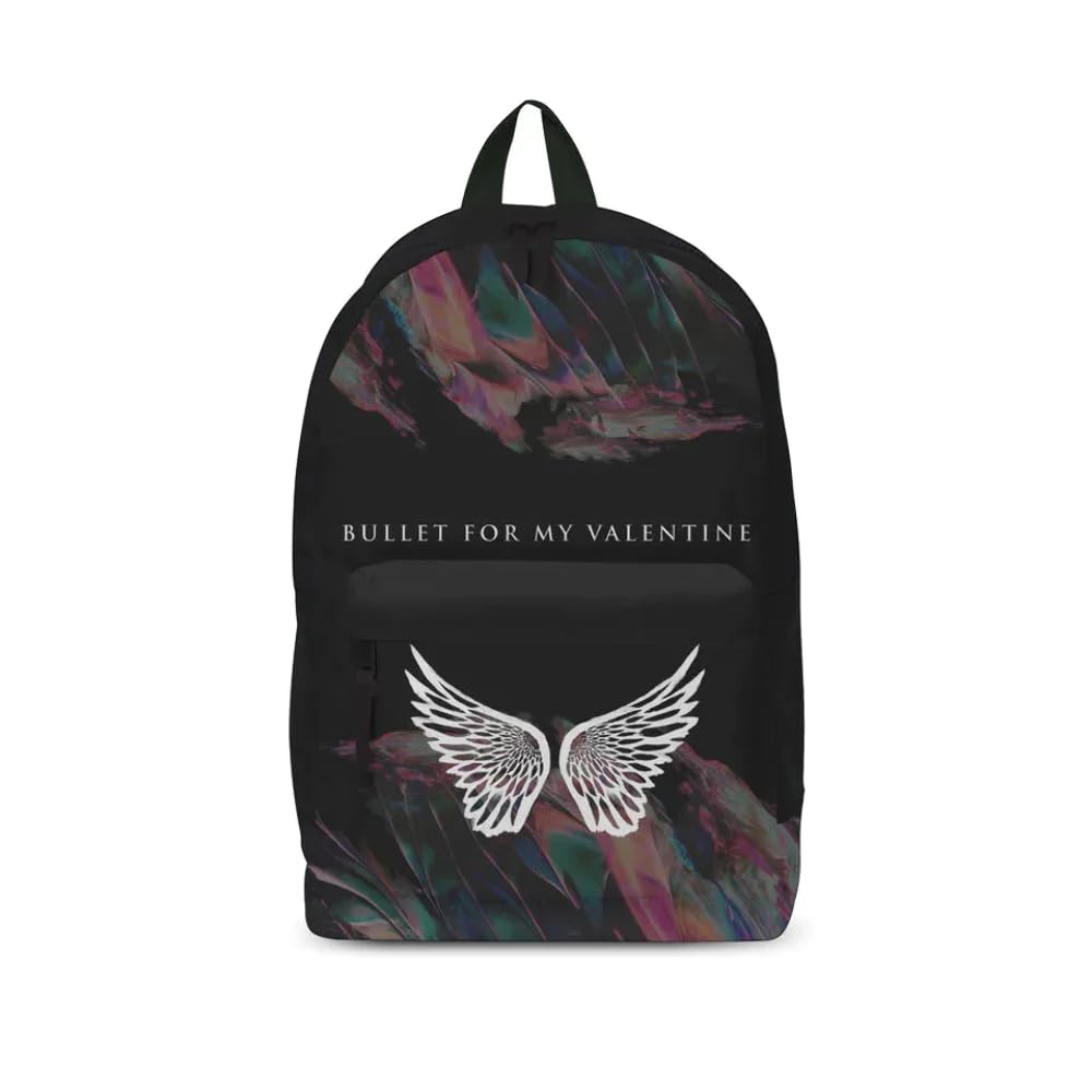 Rocksax Bullet For My Valentine Backpack - Wings 1-43cm x 30cm x 15cm – Officially Licensed Merchandise