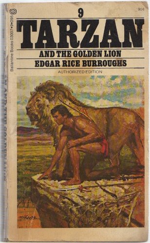 Tarzan and the Golden Lion 0345030079 Book Cover