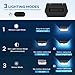 LITOM Solar Lights Outdoor, 40 LED Wireless Wide Angle Motion Sensor Light, IP65 Waterproof Security Solar Light, Three Working Modes for Front Door, Yard, Garage, Deck, Porch, Shed, Walkway (2 Pack)