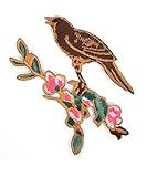 Exact Mad Hatter Bird Patch Alice in Wonderland Costume