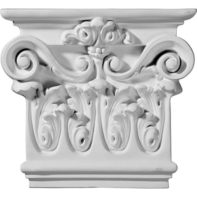 Ekena Millwork CAP07X01X07AR 7 7/8-Inch W x 1 7/8-Inch D x 7 1/2-Inch H Artis Capital