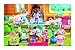 Disney Junior 7 Wood Jigsaw Puzzles in Wood Storage Box