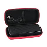 Hermitshell Hard EVA Travel Red Case Fits AmazonBasics Portable Wireless Bluetooth Speaker (Model: BSK30)