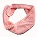 Women's Adjustable Elastic Wash Face Makeup SPA Stretch Headband Pink