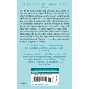 Zen and the Art of Motorcycle Maintenance: An Inquiry Into Values