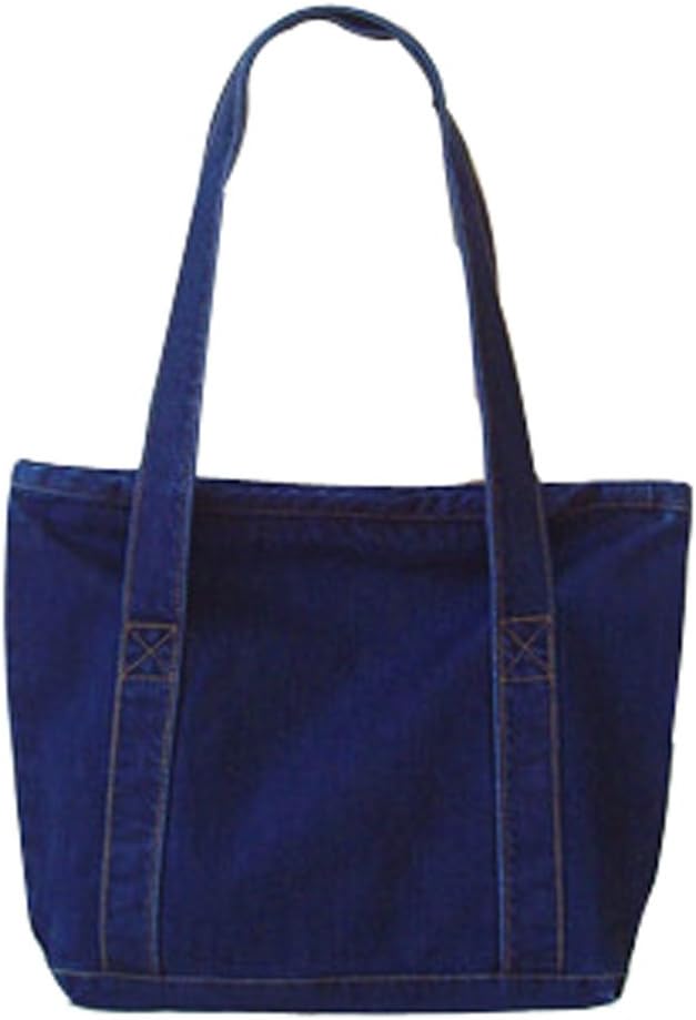 EcokakiWomens Canvas Shoulder Handbag Fashion Denim Retro Tote Purse Shoulder Bags Messenger Bag