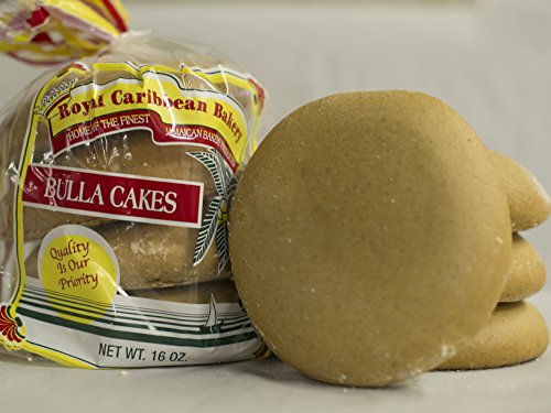 Jamaican Bulla Cakes, 4 in a Pack (1 Pack)