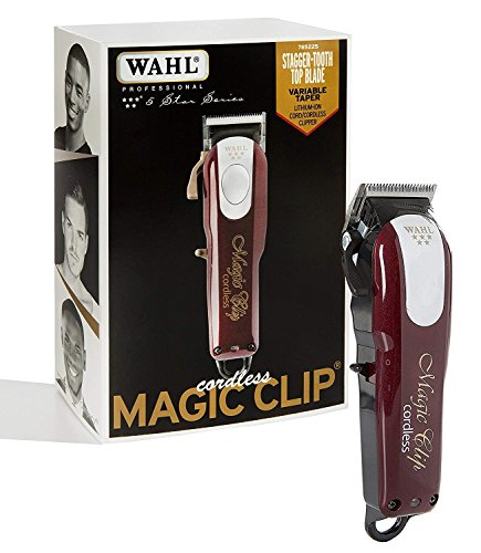 Wahl Professional 5-Star Cord/Cordless Magic Clip #8148 with Travel Case #90728