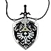 Armory Replicas Dark Shade Master Sword & Shield Necklace