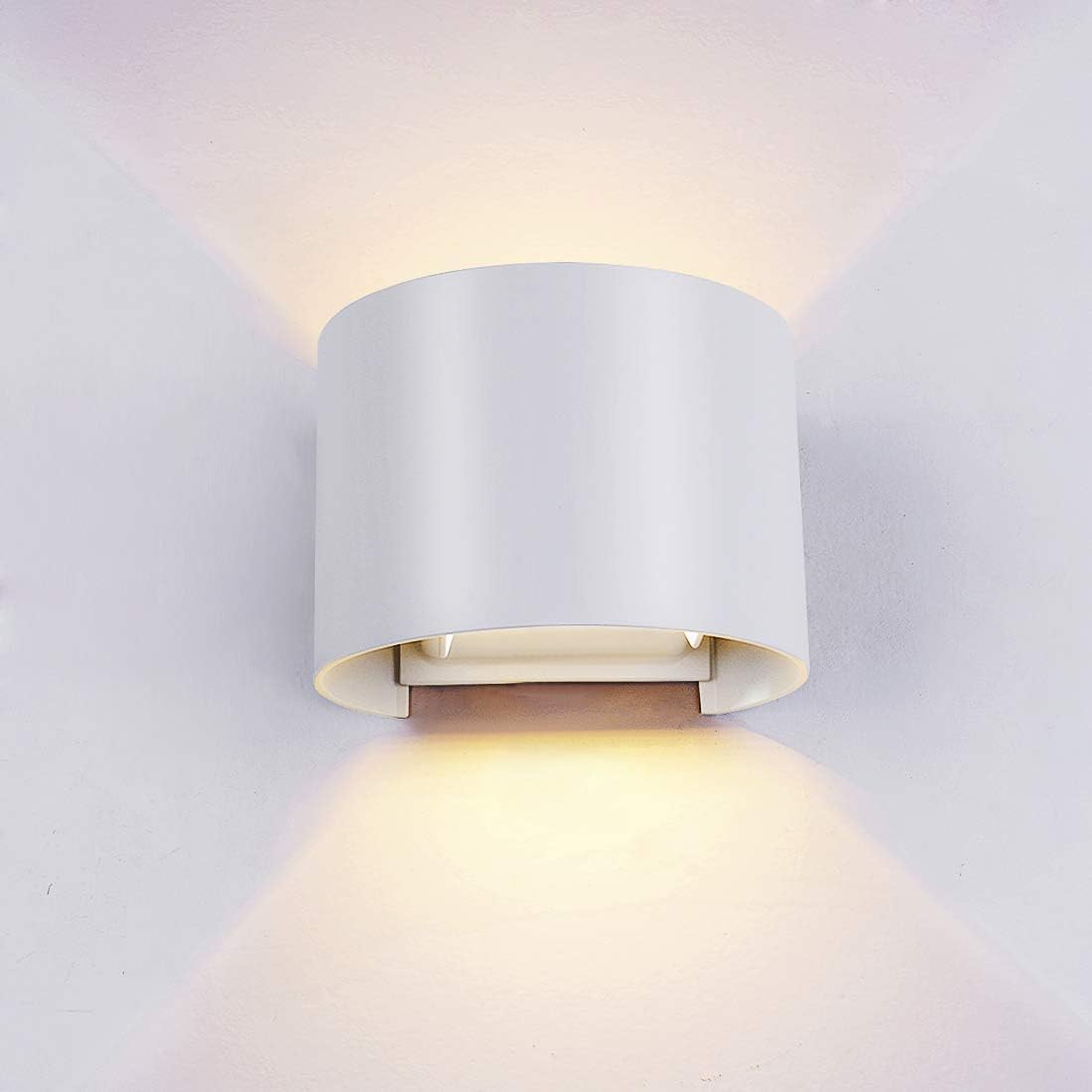 INHDBOX 12W Dimmable Outdoor Wall Sconces, Adjustable