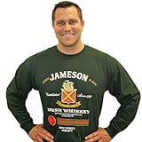 Jameson T Shirt - Long Sleeve, Dark Green, X-Large