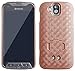 Nakedcellphone Case Compatible with Kyocera Duraforce Pro Phone, Rose Gold Pink Slim Hard Shell Cover with Kickstand for E6810, E6820, E6830, E6833, E6800