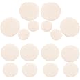 ROSENICE 17pcs Clarinet Pads Bb Clarinet Woodwind Instrument Pads