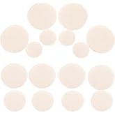 ROSENICE 17pcs Clarinet Pads Bb Clarinet Woodwind Instrument Pads