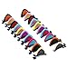 Hicarer 10 Pairs Cat Ear Barrette Cat Hairpins Ear Hair Clip Hair Accessories for Girls Baby Kids, 10 Colors