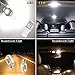 YITAMOTOR 194 168 T10 2825 5SMD LED Bulbs Car Dome Map License Plate Lights Lamp White 12V (Pack of 10)