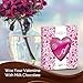 DOVE Valentine's Day Solid Milk Chocolate Candy Heart, 4 Ounce (Pack Of 6)