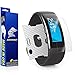 ArmorSuit MilitaryShield - Microsoft Band 2 Screen Protector [Full Coverage][2 Pack] + White Carbon Fiber Full Body Skin / Front Anti-Bubble Ultra HD Shield w/ Lifetime Replacements
