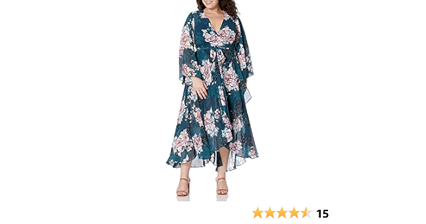 Plus Size Maxi Jade Blossom 