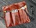 Twilight Vintage Pencil Case Pen Bag Pen Holder Bandage Synthetic Leather Makeup Pouch Rollup Cosmetics Organizer