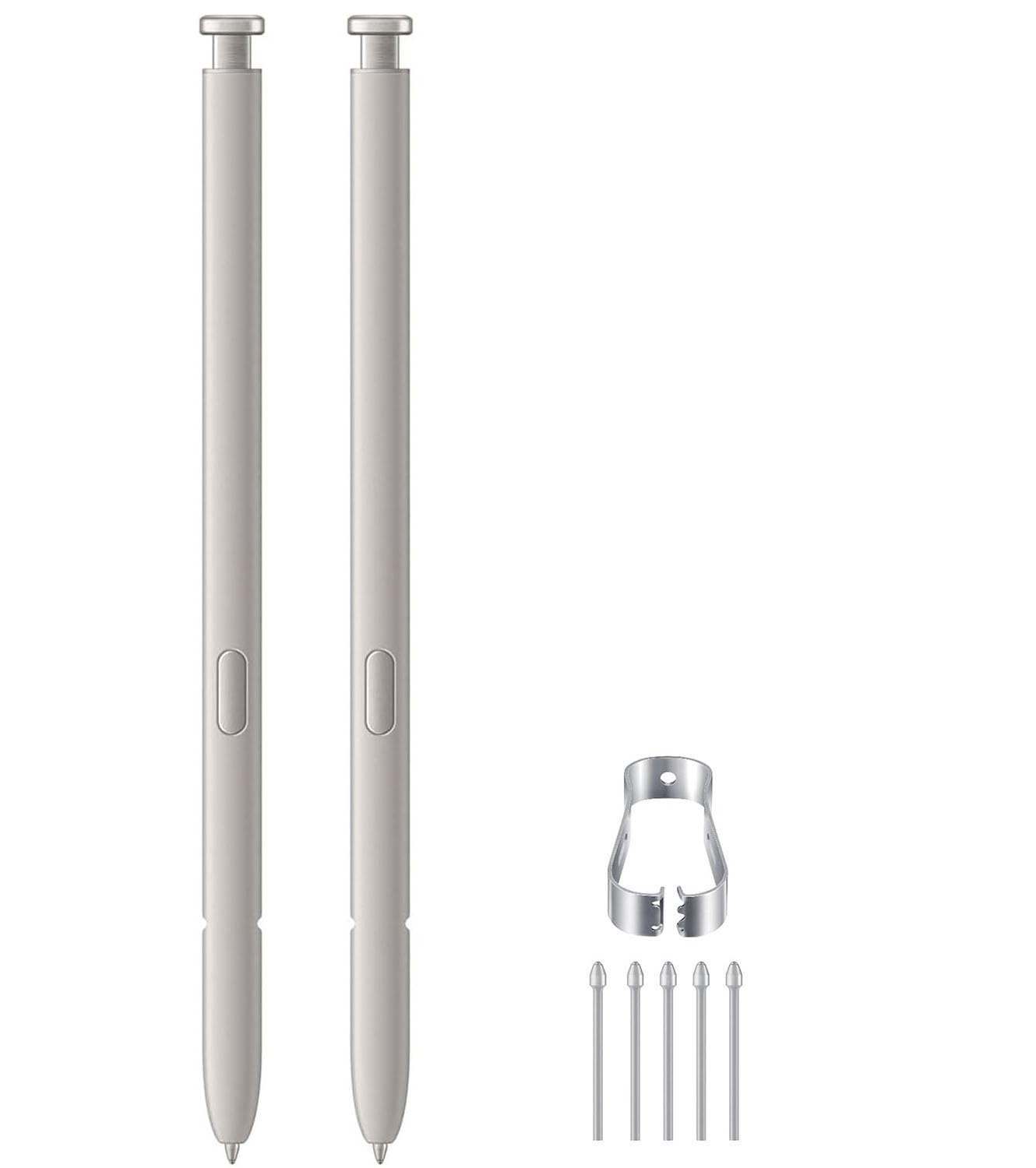 2 Pcs S25 Ultra S Pen Replacement Compatible with Samsung Galaxy S25 Ultra Stylus Pen All Versions, S25 Ultra Pen 4,096 Pressure Levels with 5xTips (Black)