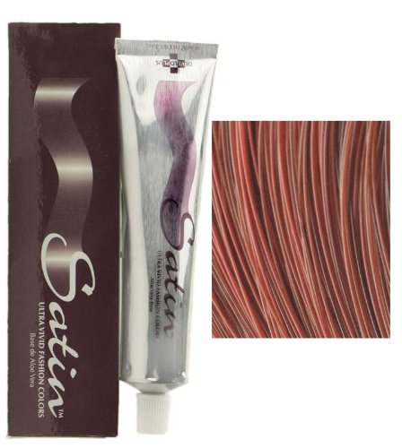 Satin Hair Color - ultra vivid fashion colors - 6R