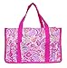 BVGIFTS Utility Organizer mini tote hand bag keep it caddy in Pink Paisley