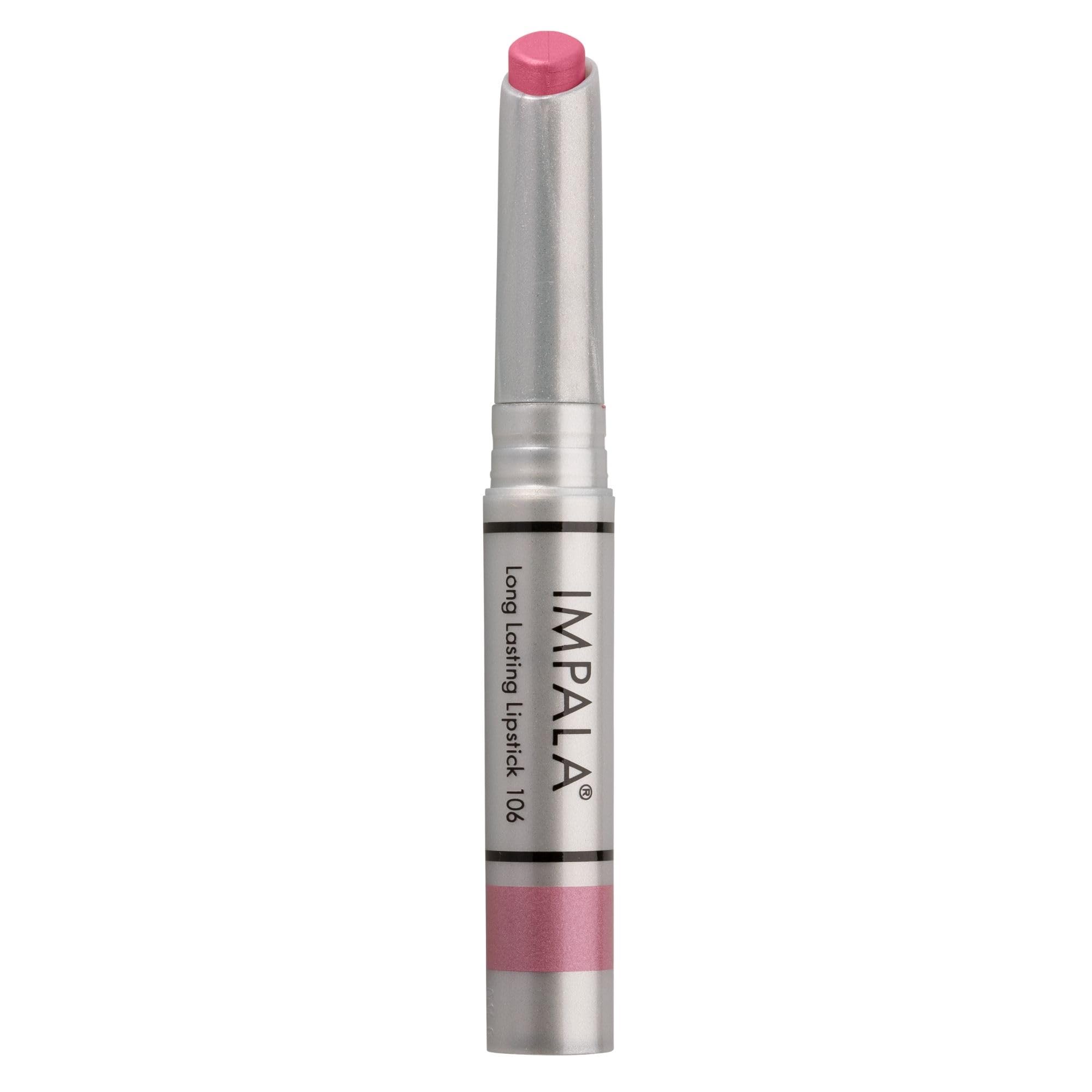 IMPALA | Longlasting Lip Color Pearl Lilac No. 106 | Permanent Lipstick, Creamy Texture | Long-Lasting | Hydrating Full-Coverage Lip Color | Moisturizes and Nurtures