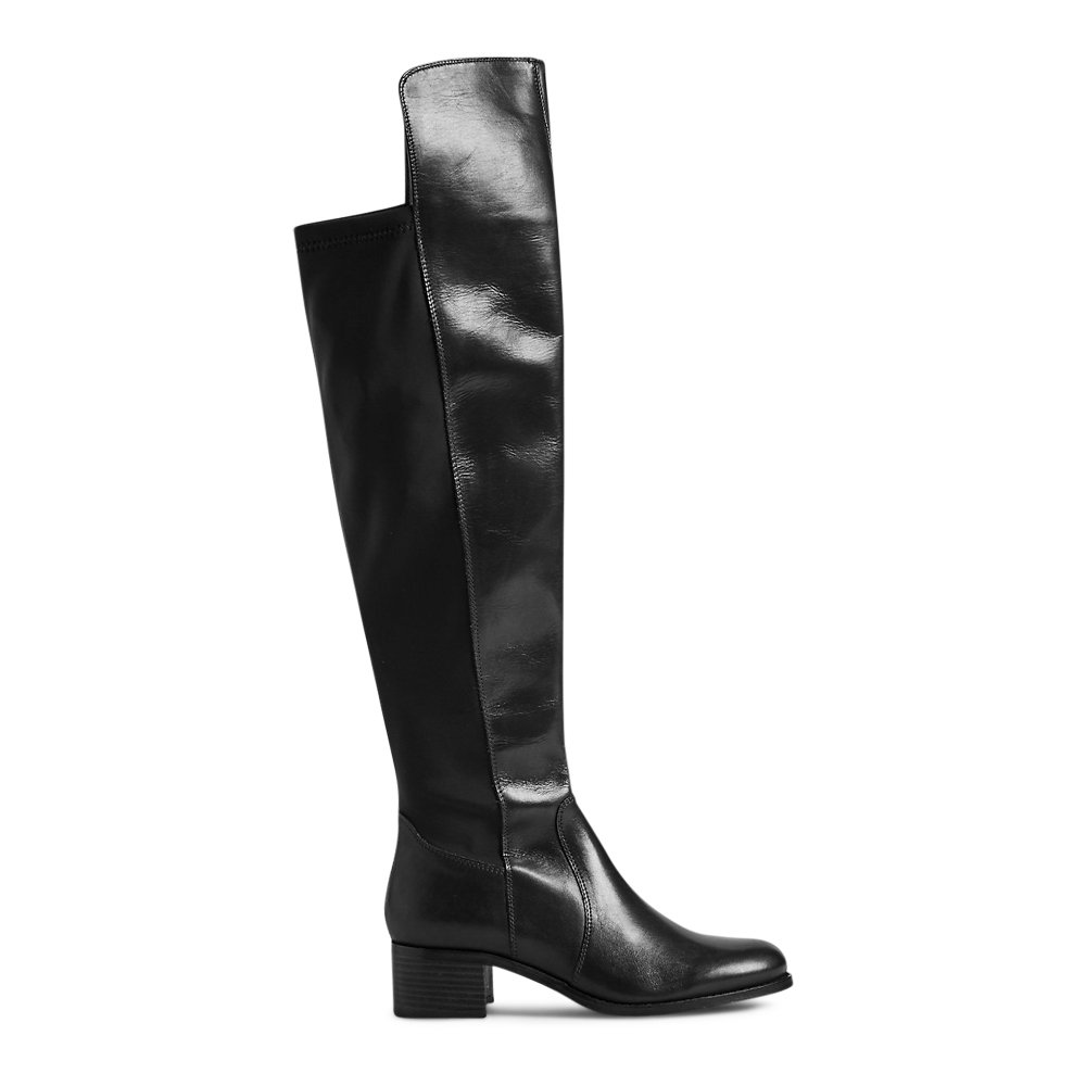 marks and spencer knee boots