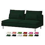 Custom Made Soderhamn Couch Velvet Replacement