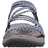 Skechers-Womens-Reggae-Slim-Stretch-Appeal-Z-Gore-Slingback-Sandal