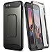 YOUMAKER Case for iPhone 6S, Full Body with Built-in Screen Protector Heavy Duty Protection Shockproof Case Cover for Apple iPhone 6S (2015) / 6 (2014) 4.7 inch - Gun Metal/Black