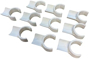 THE DOG AGILITY SHOP 3/4" Jump Cups-Dog Agility Equipment-Set of Ten fits Factory Labeled 3/4" PVC Pipe. See Description Prior to Ordering