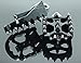 FLO MOTORSPORTS PEGS, Fits: HARLEY DAVIDSON DYNA MOTORCYLCES (Black)