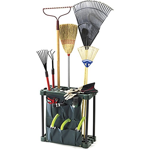 Freestanding Garden Tool Rack Sturdy Garden & Outdoor